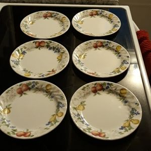 Set of 6  Corelle Chutney 7.5" plates